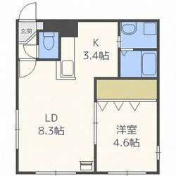 ウィスタリア山鼻の物件間取画像